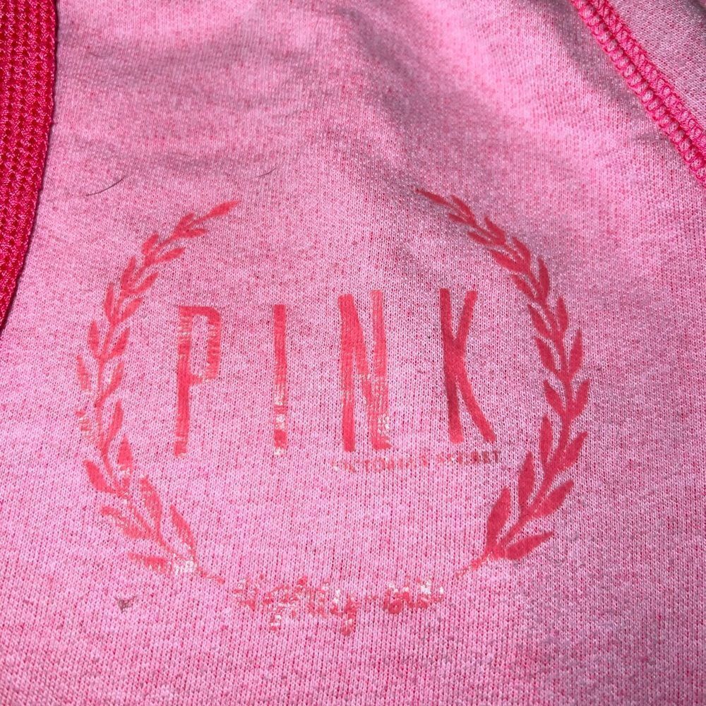 Womens VS Pink Full Zip Hoodie Small-True to Size
